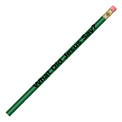 500-PK What Did Jesus Say? Pencils
