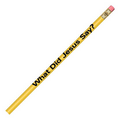 500-PK What Did Jesus Say? Pencils