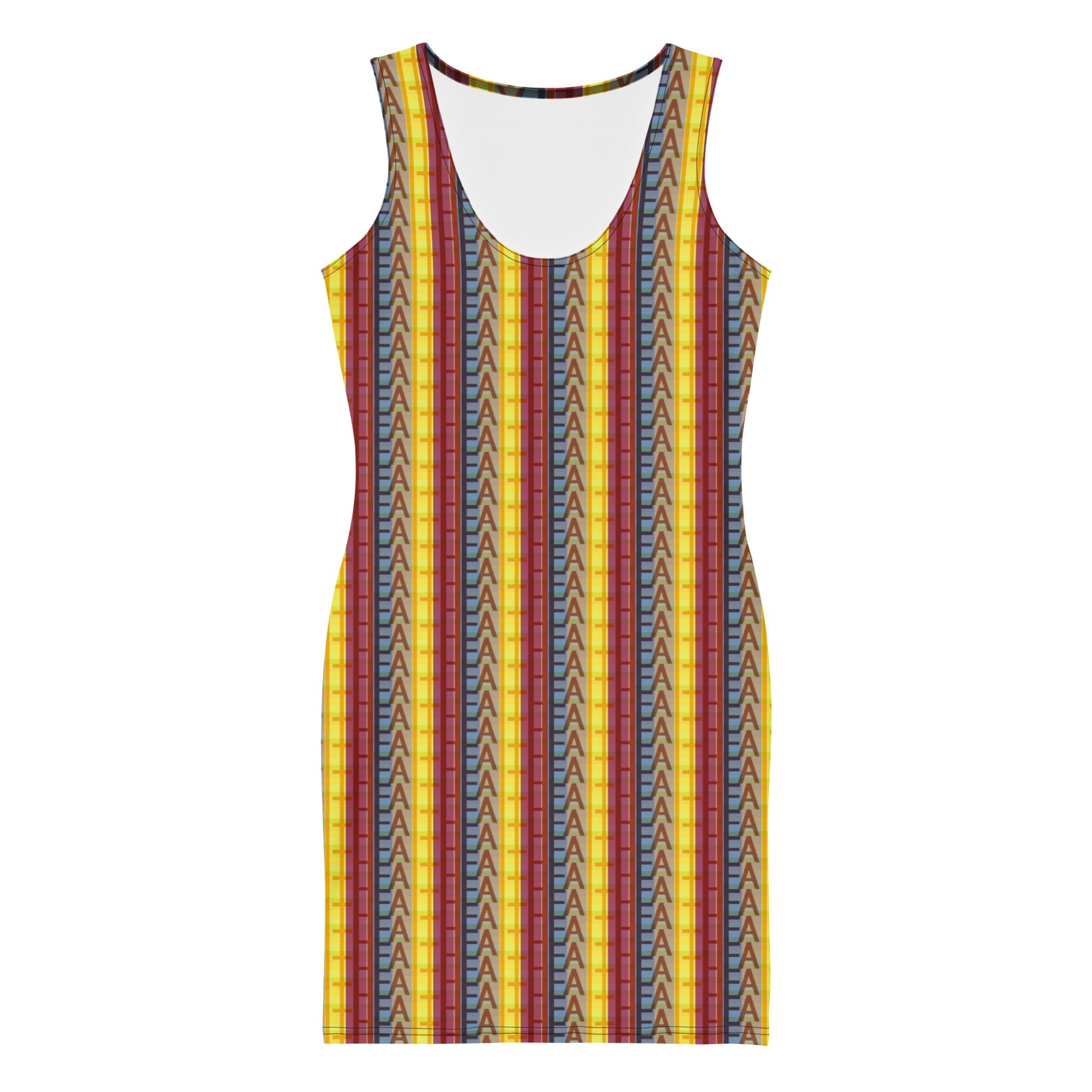 Multicolored Faith Bodycon Dress – Bible School Merch