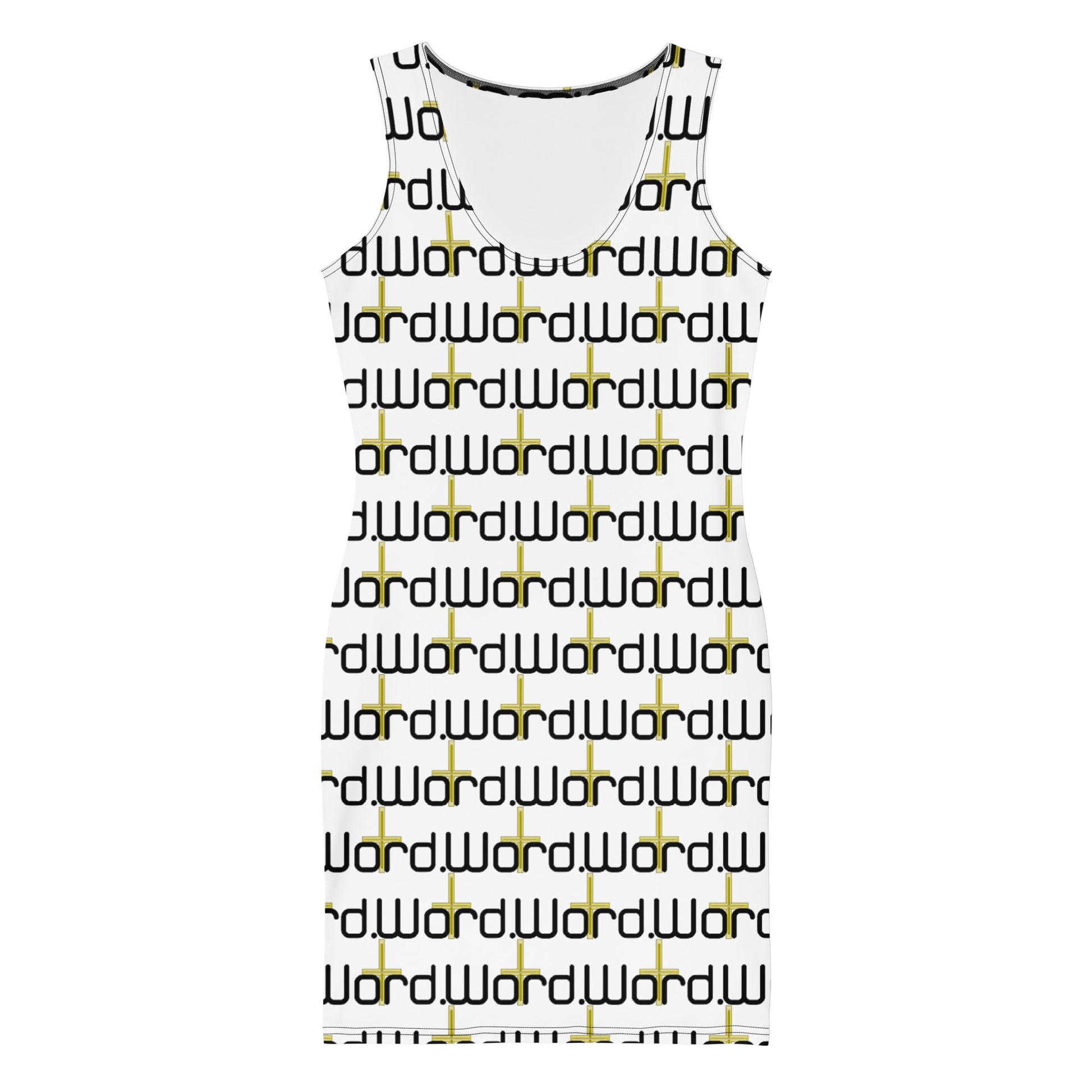 Word Bodycon Dress – Bible School Merch