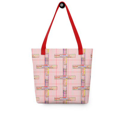 Easter Jesus Cross Bible Tote