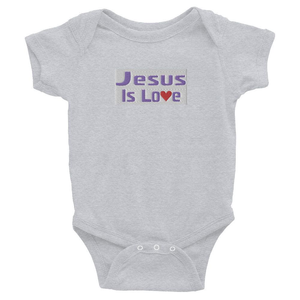 Jesus Is Love Baby Bodysuit