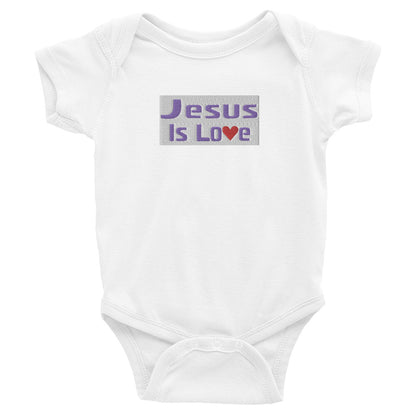 Jesus Is Love Baby Bodysuit