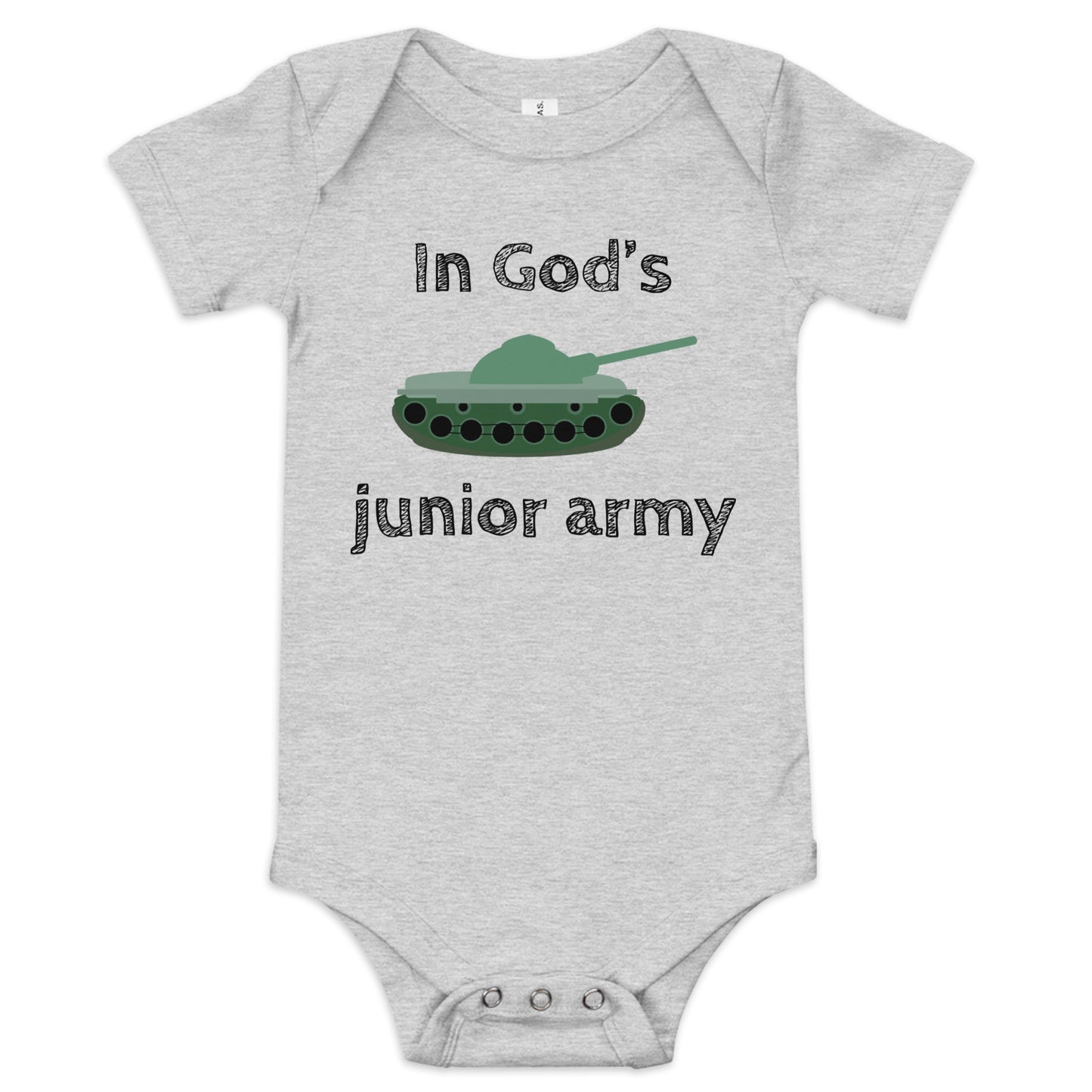 In God's Junior Army Infant Bodysuit