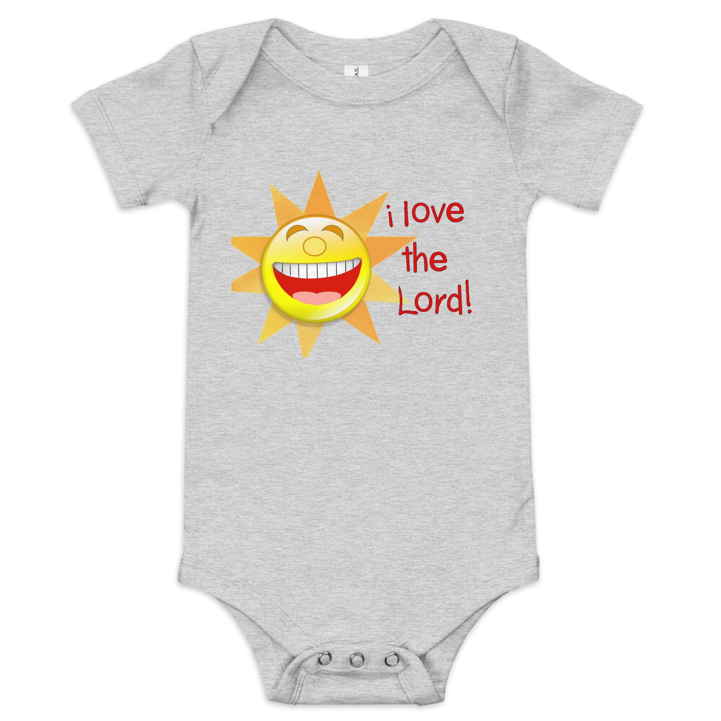 I Love the Lord (Sun) Infant Bodysuit