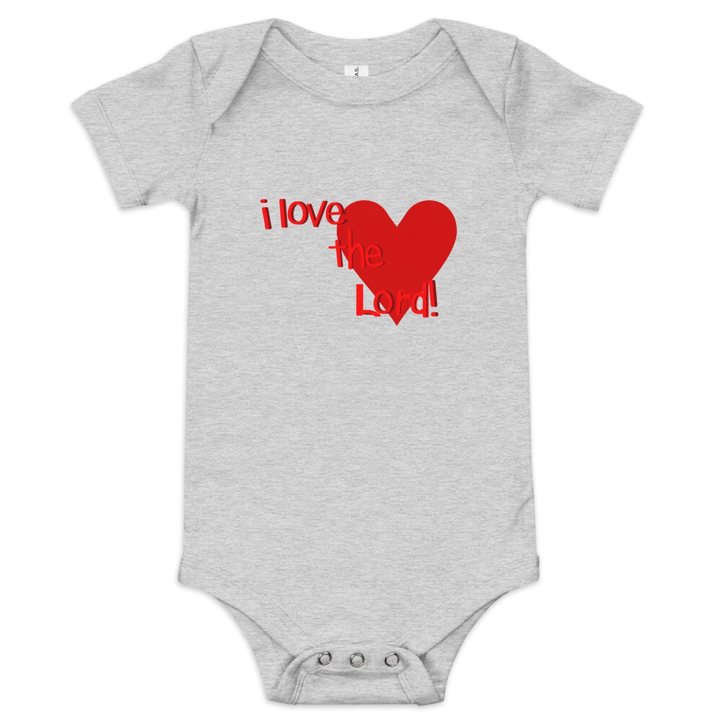 I Love the Lord Infant Bodysuit