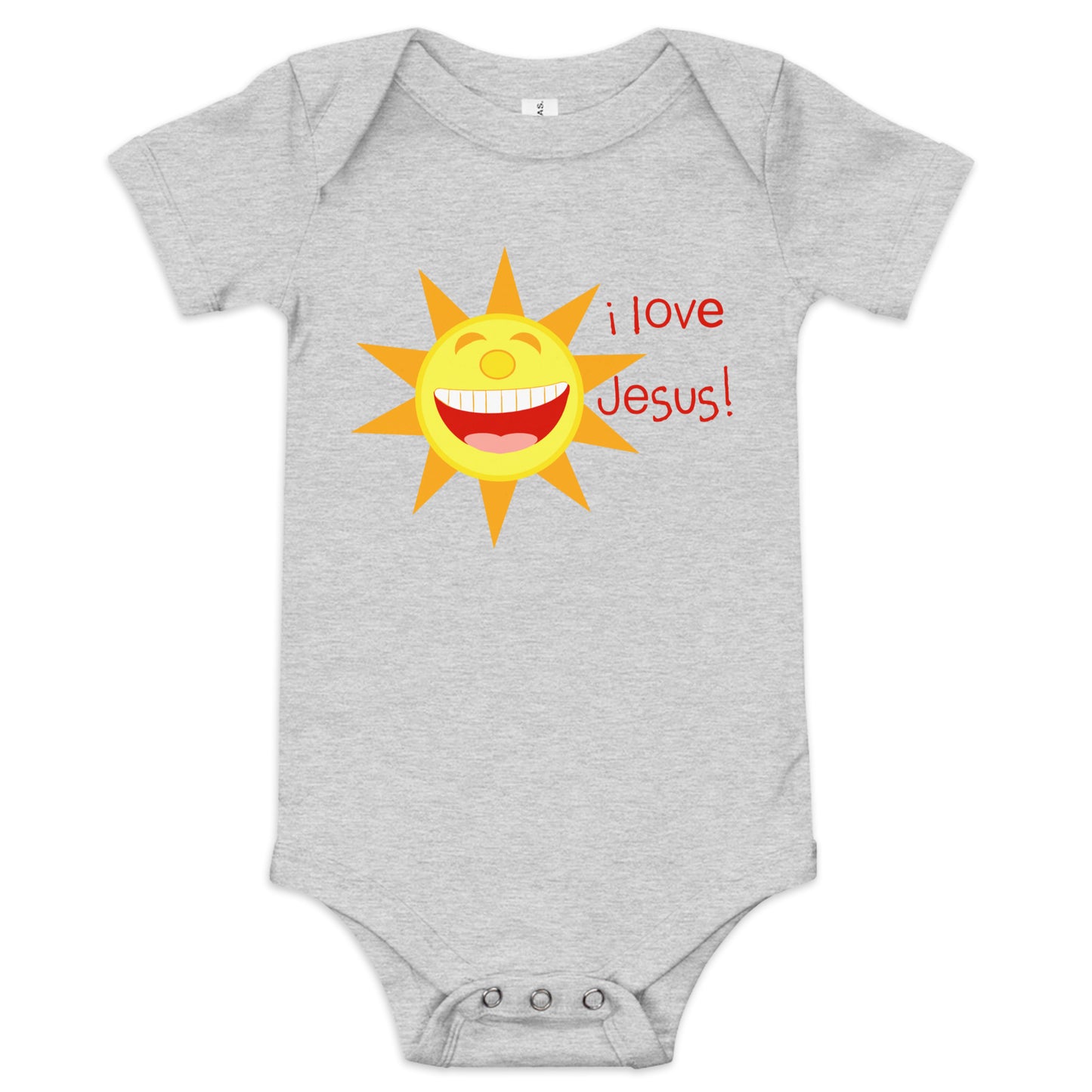 I Love Jesus (Sun) Infant Bodysuit