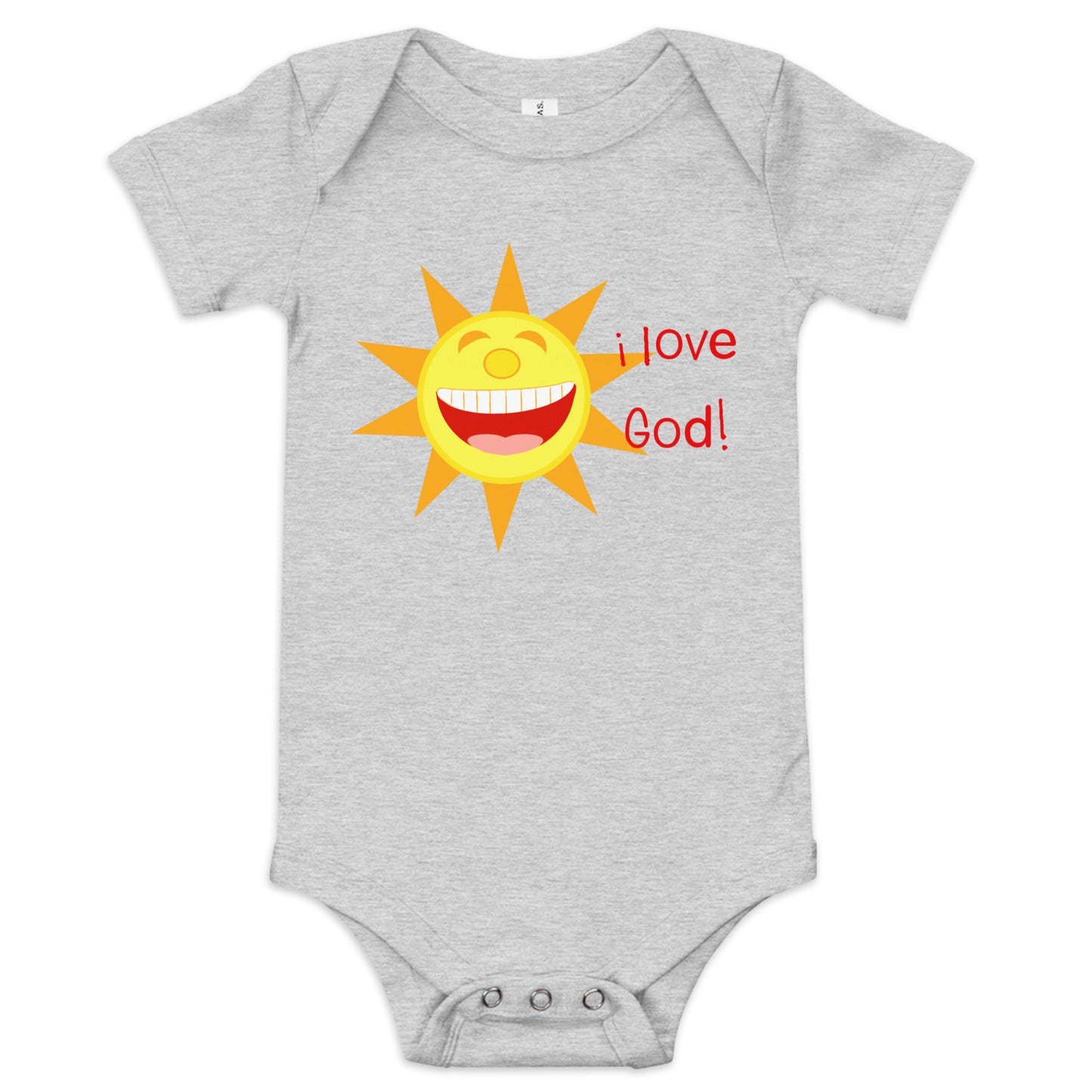 I Love God (Sun) Infant Bodysuit