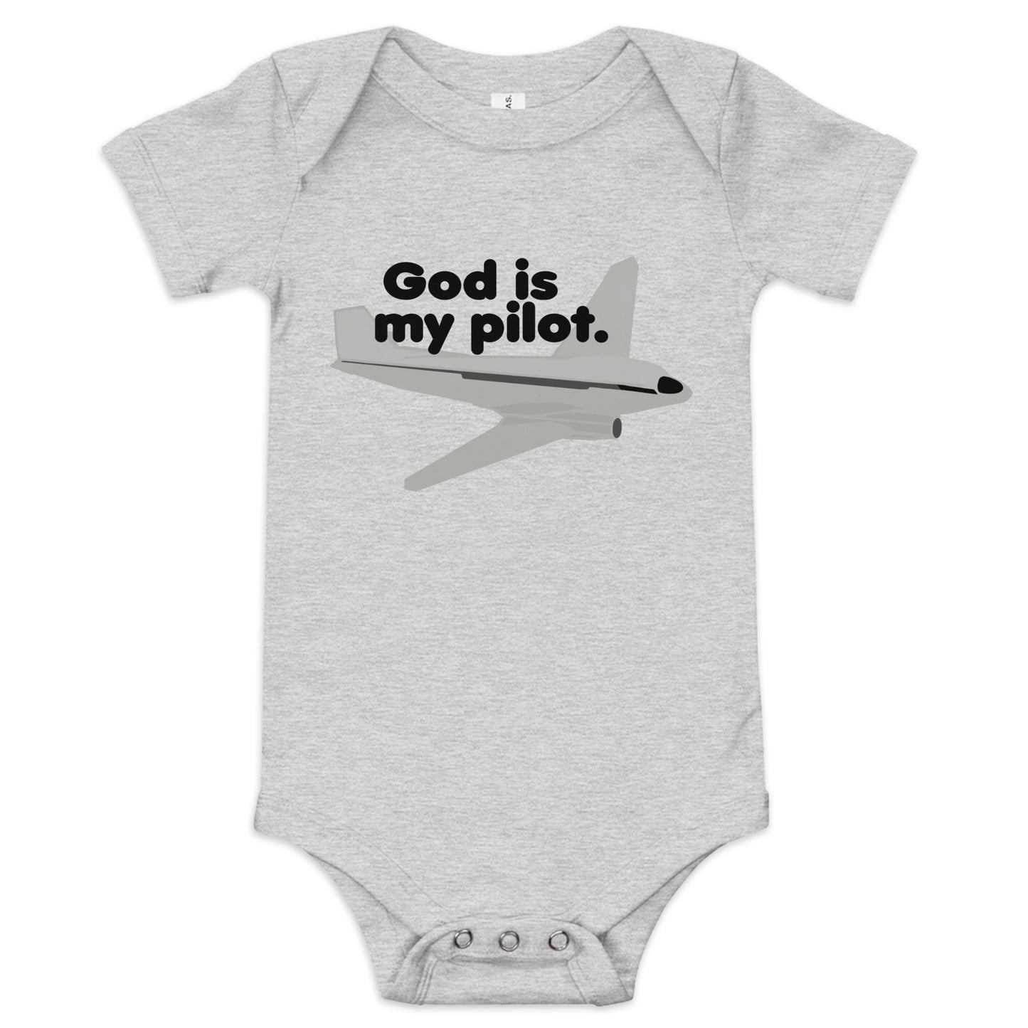 God Is My Pilot Infant Bodysuit