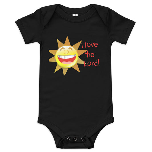 I Love the Lord (Sun) Infant Bodysuit