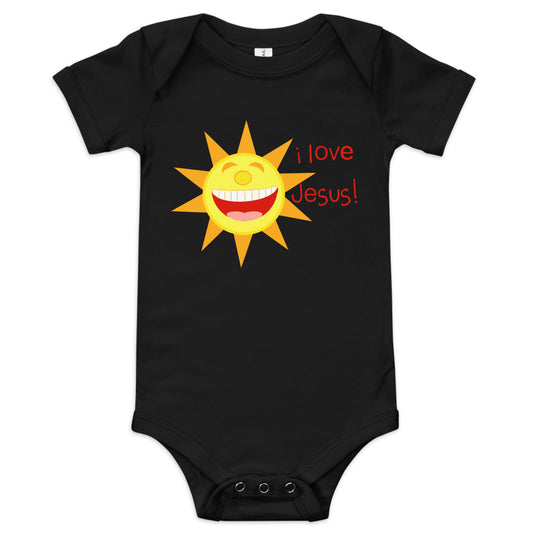 I Love Jesus (Sun) Infant Bodysuit