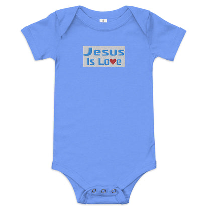 Jesus Is Love Christian Infant Bodysuit