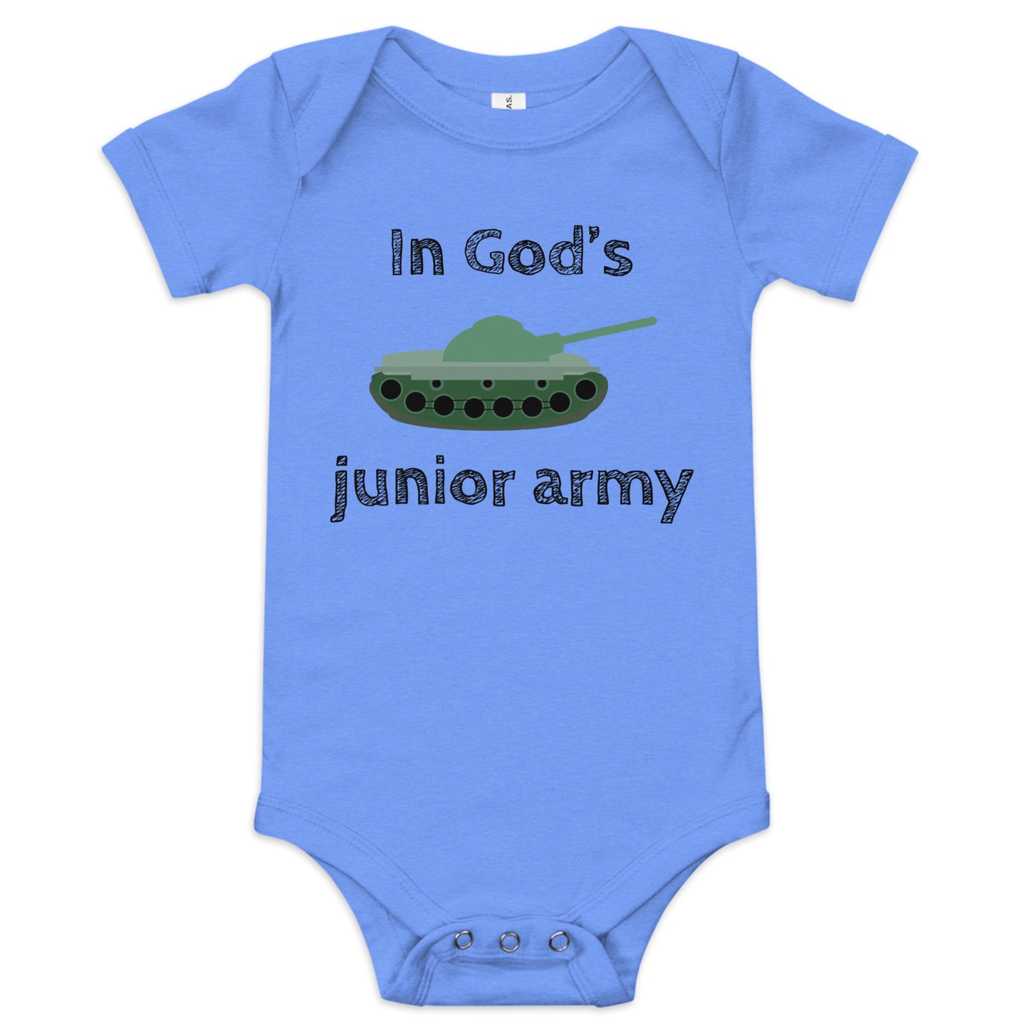 In God's Junior Army Infant Bodysuit