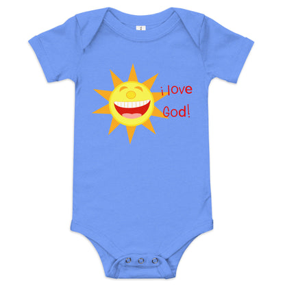 I Love God (Sun) Infant Bodysuit