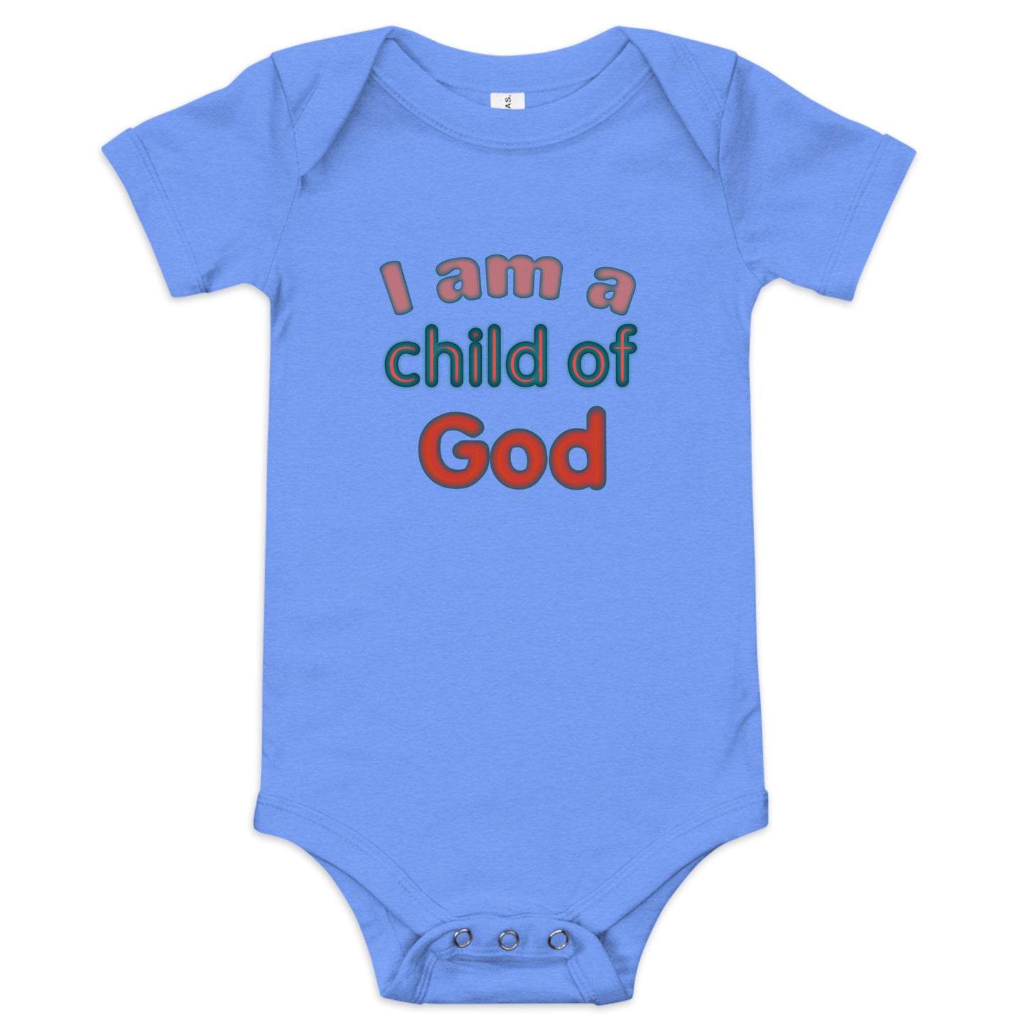 I Am a Child of God Infant Bodysuit