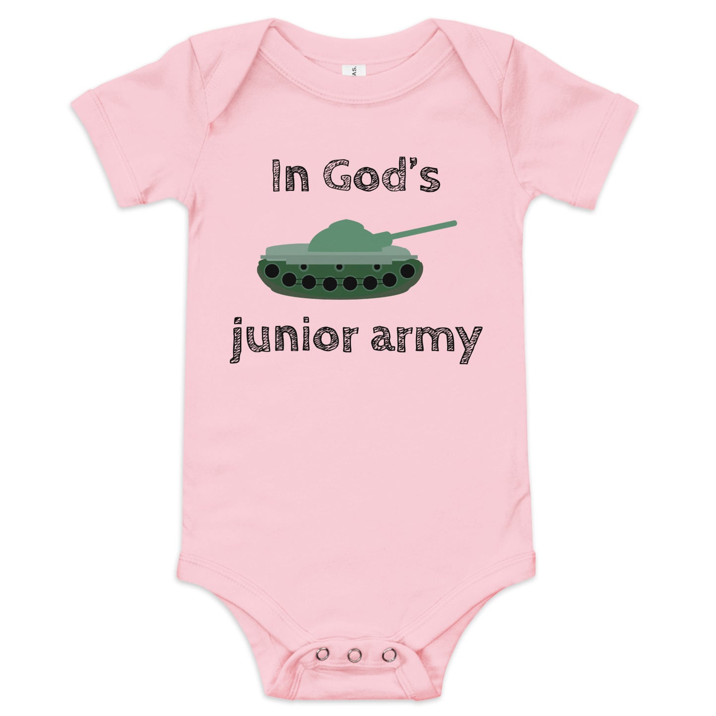 In God's Junior Army Infant Bodysuit