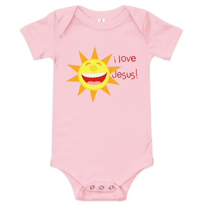 I Love Jesus (Sun) Infant Bodysuit