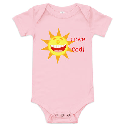 I Love God (Sun) Infant Bodysuit