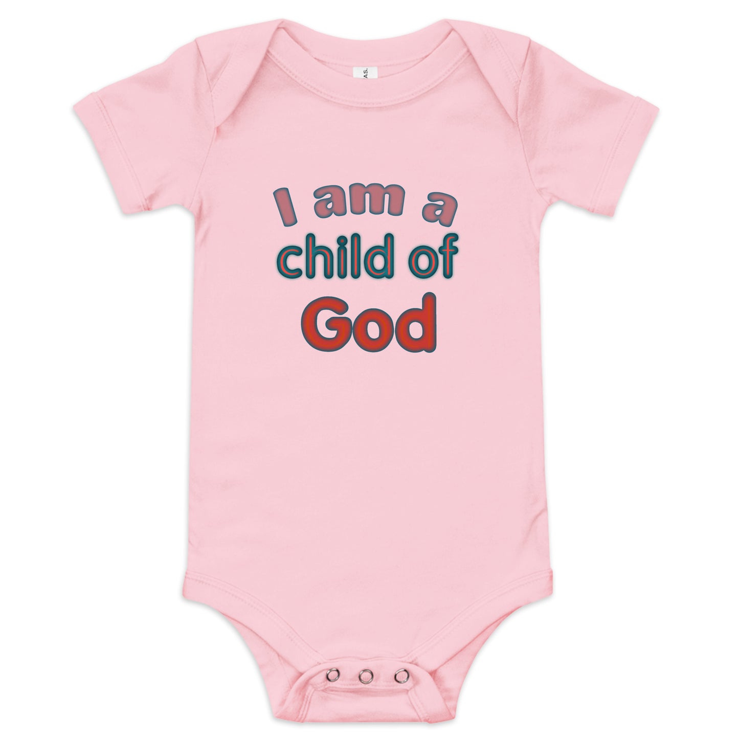 I Am a Child of God Infant Bodysuit