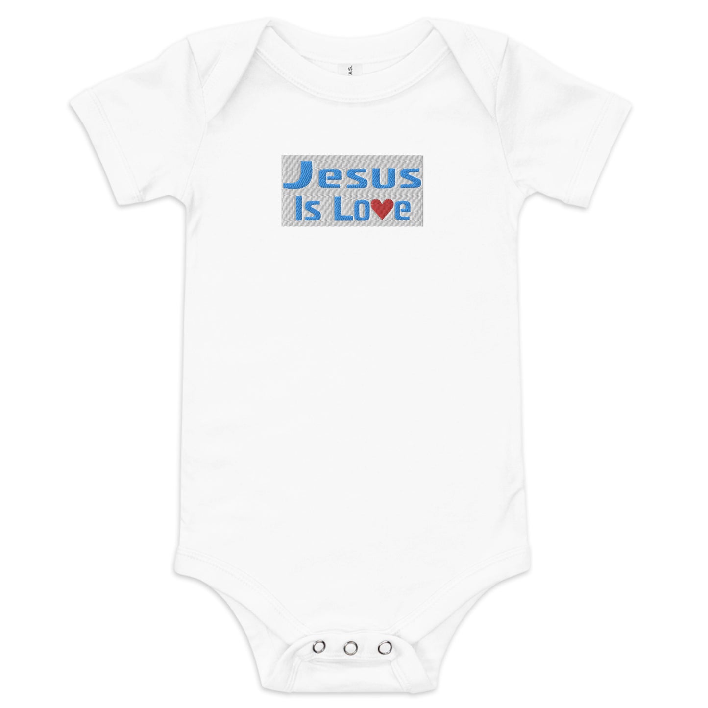 Jesus Is Love Christian Infant Bodysuit