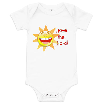 I Love the Lord (Sun) Infant Bodysuit