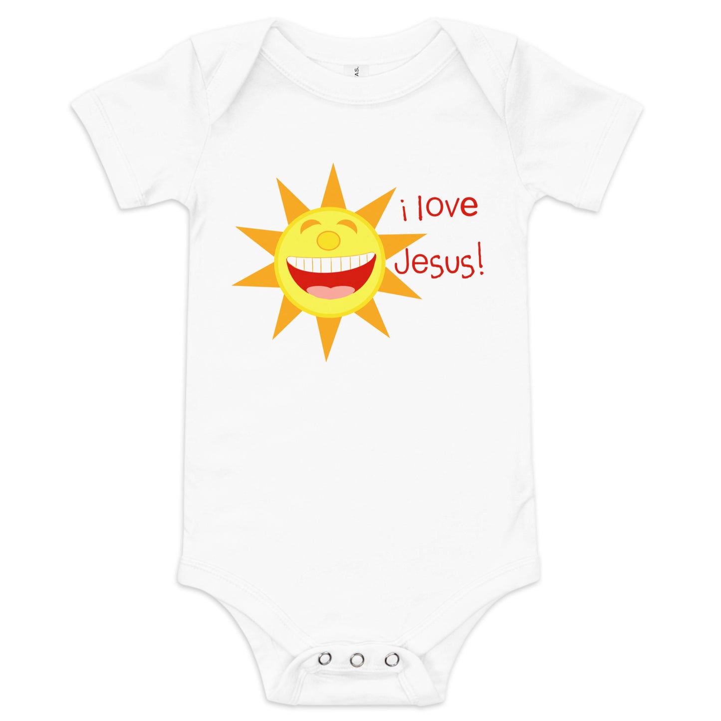 I Love Jesus (Sun) Infant Bodysuit