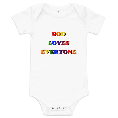 God Loves Everyone Infant Bodysuit