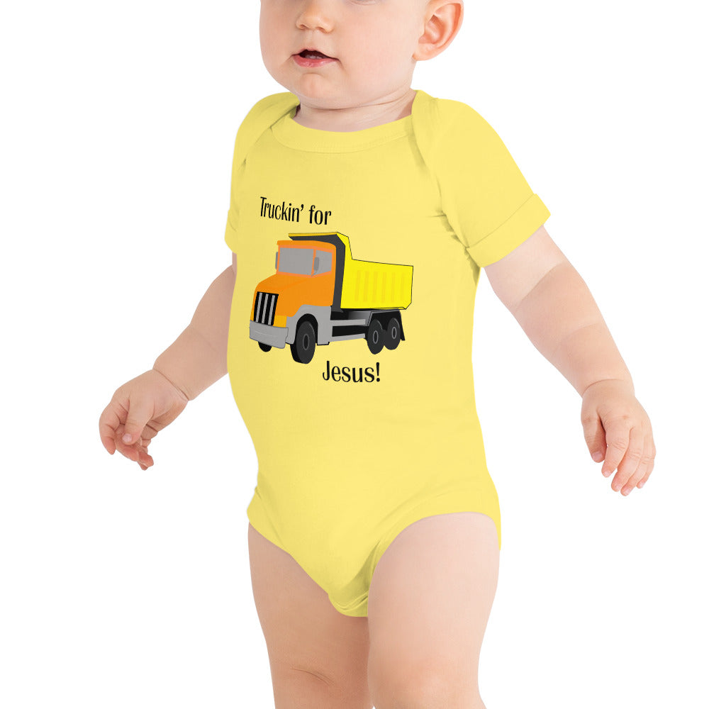 Truckin' for Jesus Infant Bodysuit