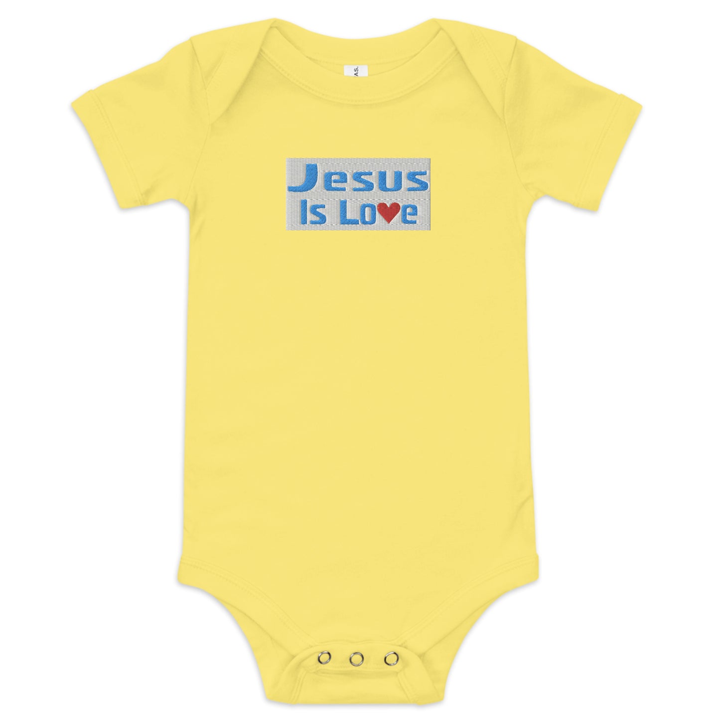 Jesus Is Love Christian Infant Bodysuit