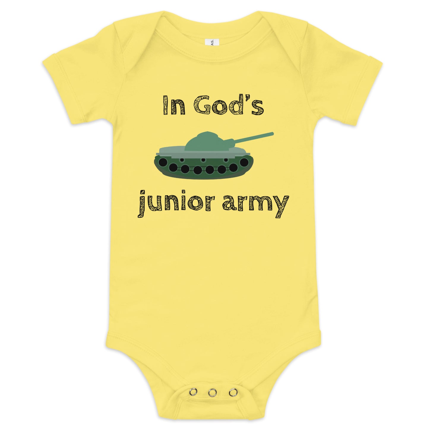 In God's Junior Army Infant Bodysuit