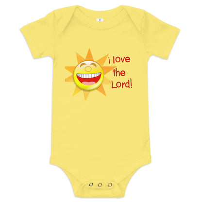 I Love the Lord (Sun) Infant Bodysuit