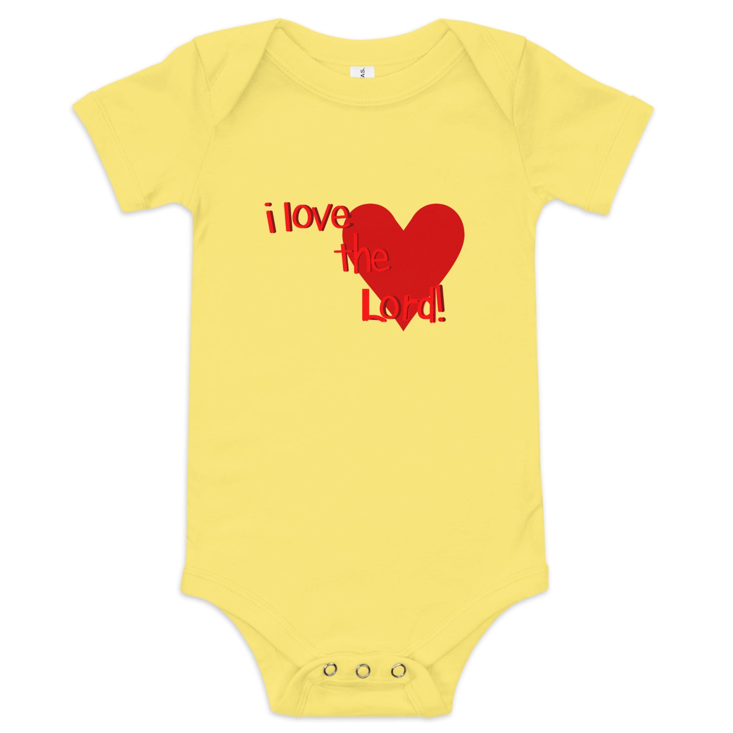 I Love the Lord Infant Bodysuit