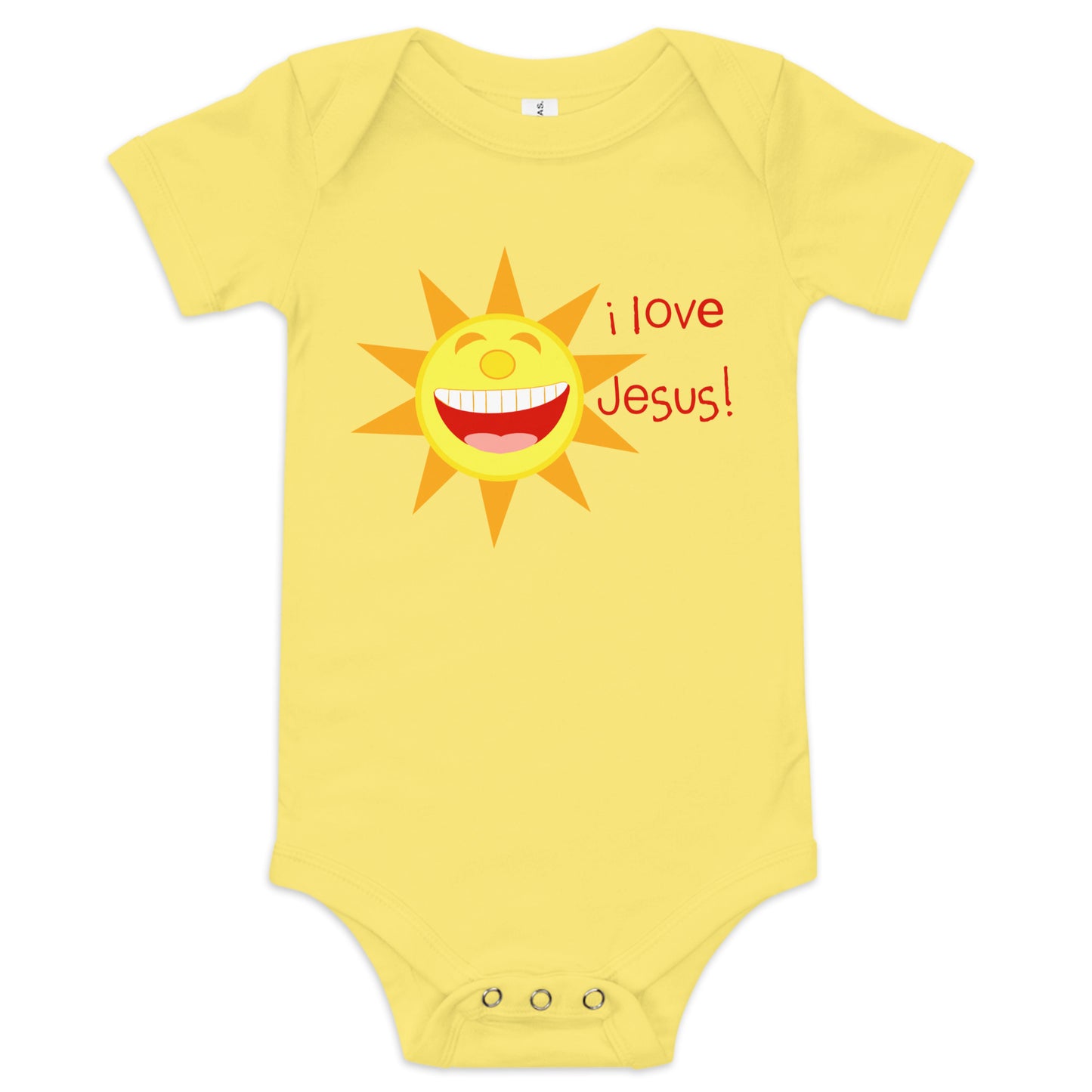 I Love Jesus (Sun) Infant Bodysuit