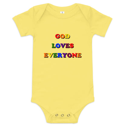 God Loves Everyone Infant Bodysuit