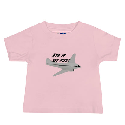 God Is My Pilot Baby Tee