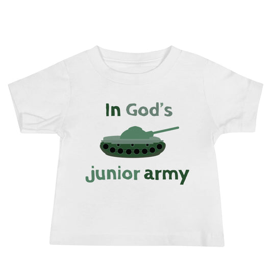 In God's Junior Army Baby T-Shirt