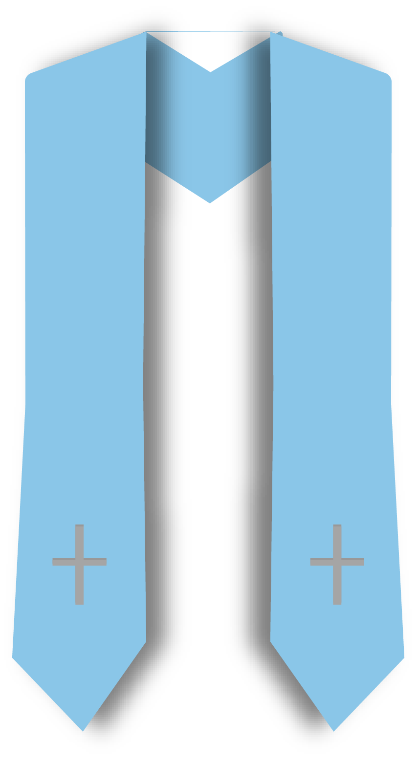 50-Piece Dual Cross Choir Stoles