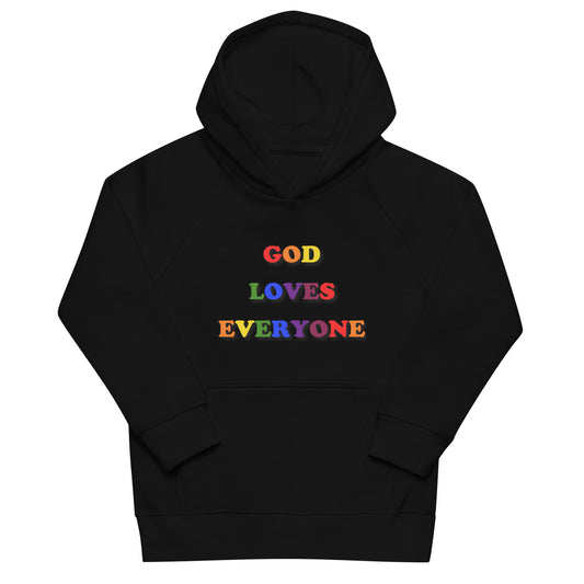 God Loves Everyone Sustainable Hoodie