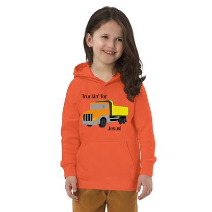 Truckin' for Jesus Kids Eco Hoodie