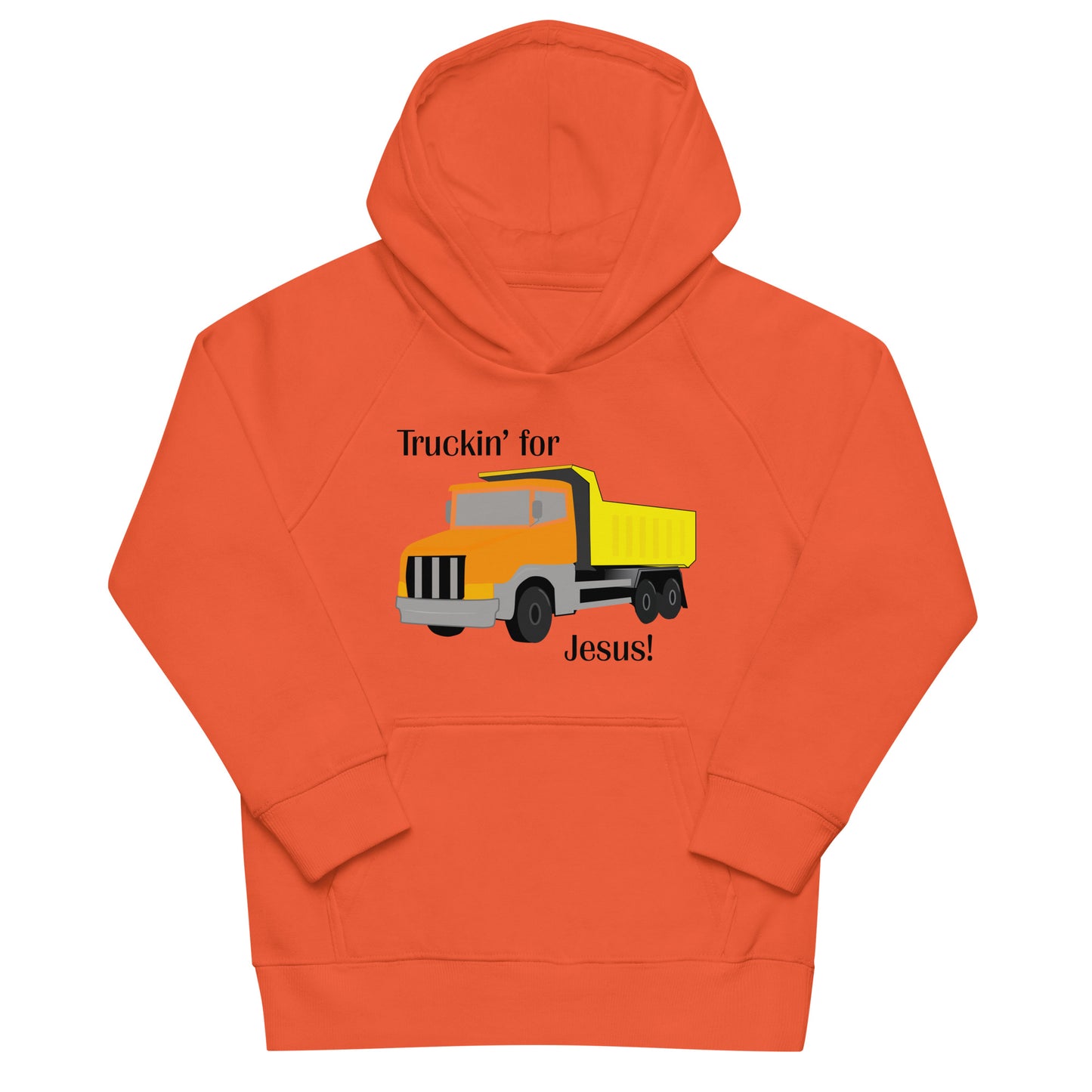 Truckin' for Jesus Kids Eco Hoodie