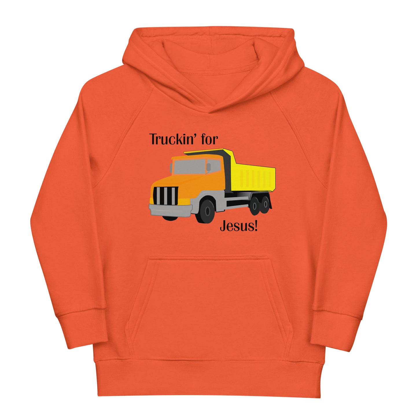 Truckin' for Jesus Kids Eco Hoodie