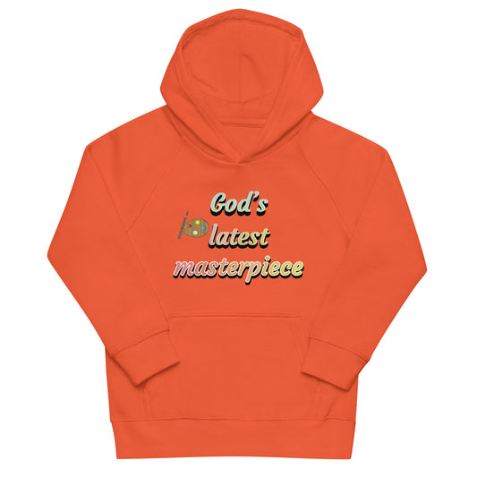 God's Latest Masterpiece Kids Hoodie