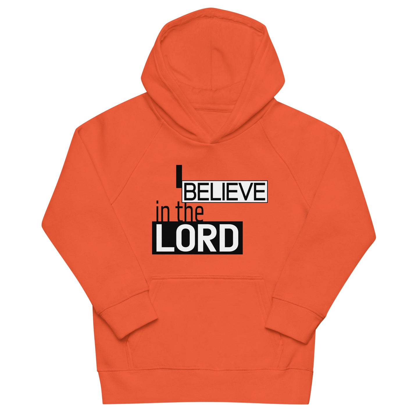 I Believe in the Lord Youth Sustainable Hoodie