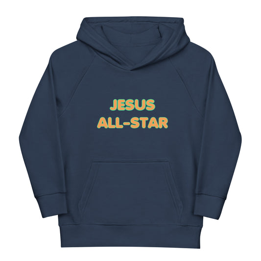 Jesus All-Star Kids Eco Hoodie