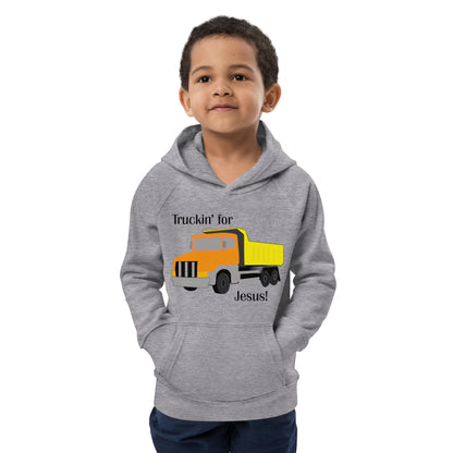 Truckin' for Jesus Kids Eco Hoodie