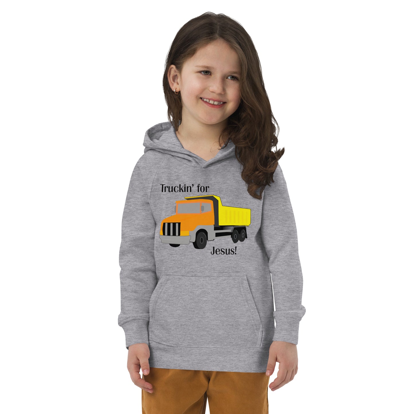 Truckin' for Jesus Kids Eco Hoodie