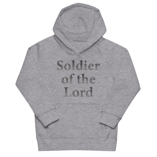 Soldier of the Lord Youth Sustainable Hoodie