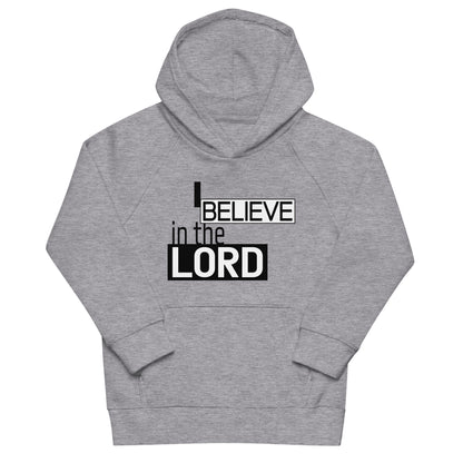 I Believe in the Lord Youth Sustainable Hoodie