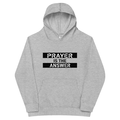 Prayer Is the Answer Kids' Hoodie