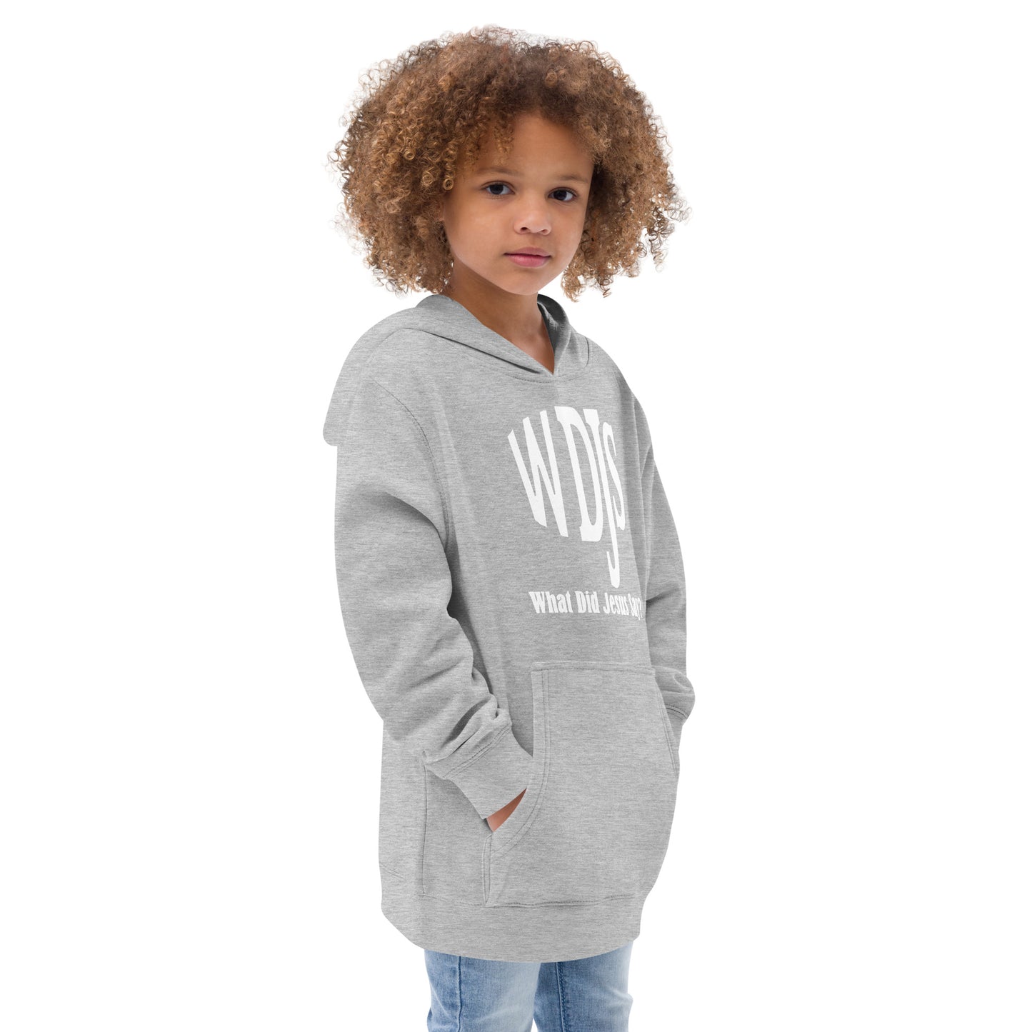 WDJS What Did Jesus Say Kids Hoodie